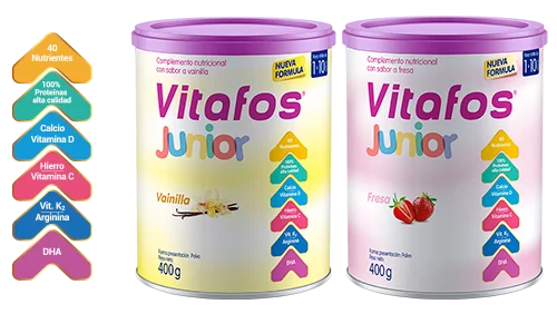 Gama completa de Vitafos Junior